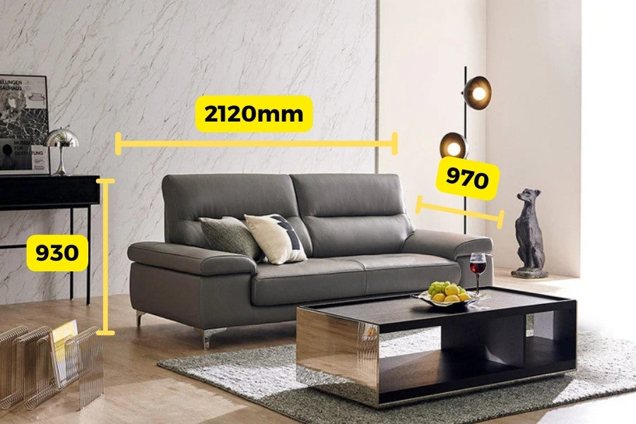 kích thước sofa văng 2 chỗ