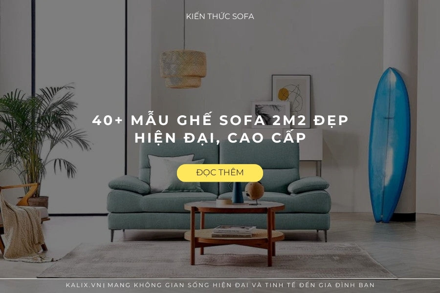 Những mẫu sofa văng 2m2 cho phòng khách