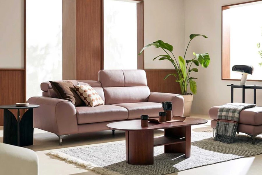 Mẫu Sofa văng 2.2m sang trọng lottepie