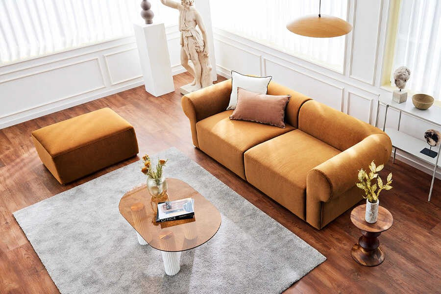 Mẫu Sofa văng 2m2 cao cấp GRILLY
