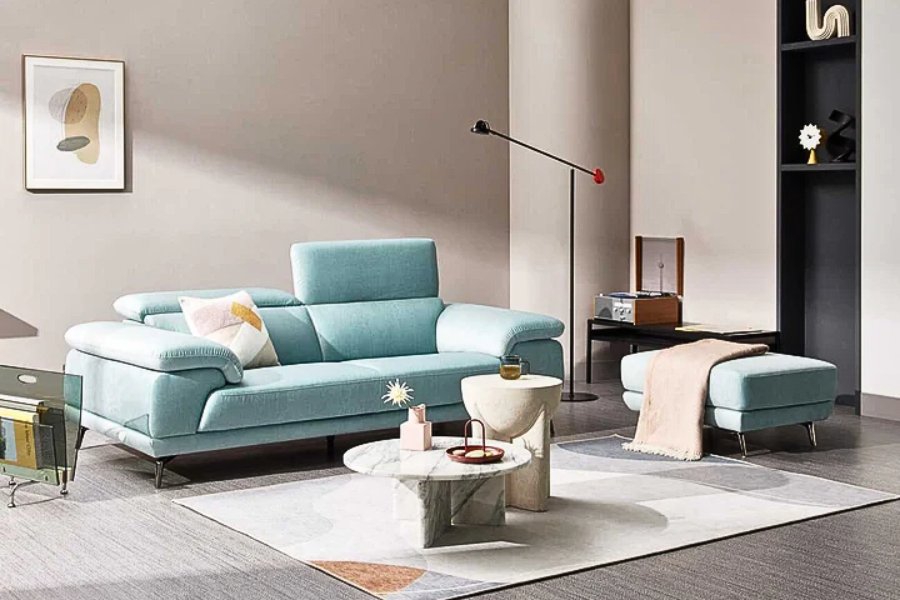 Đặt sofa vải Acacia ở nơi có ánh sáng nhẹ