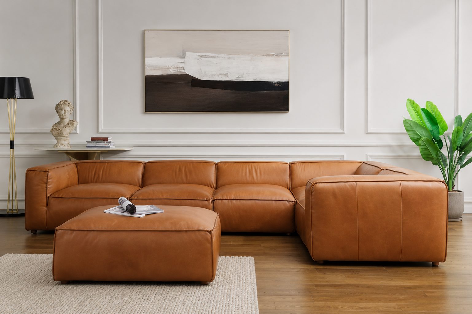 Sofa da bò tiếp xúc là gì? Ưu và nhược điểm của sofa da bò tiếp xúc