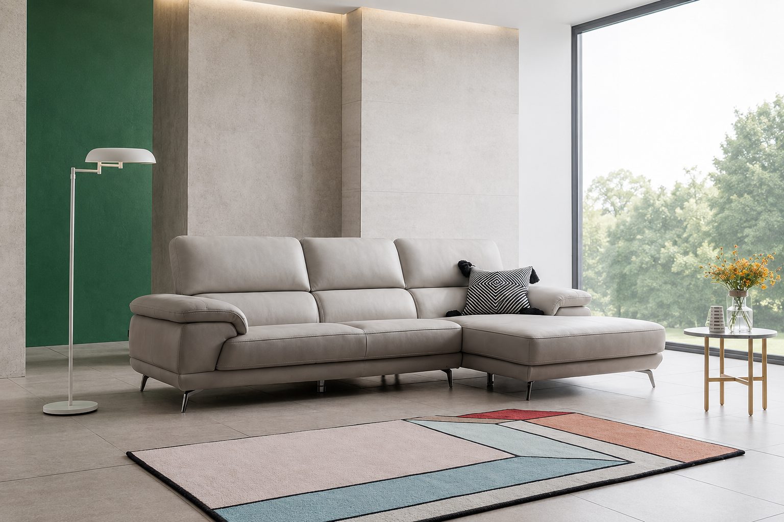 40+ Mẫu ghế sofa góc nhỏ gọn giá rẻ cho phòng khách có không gian hẹp